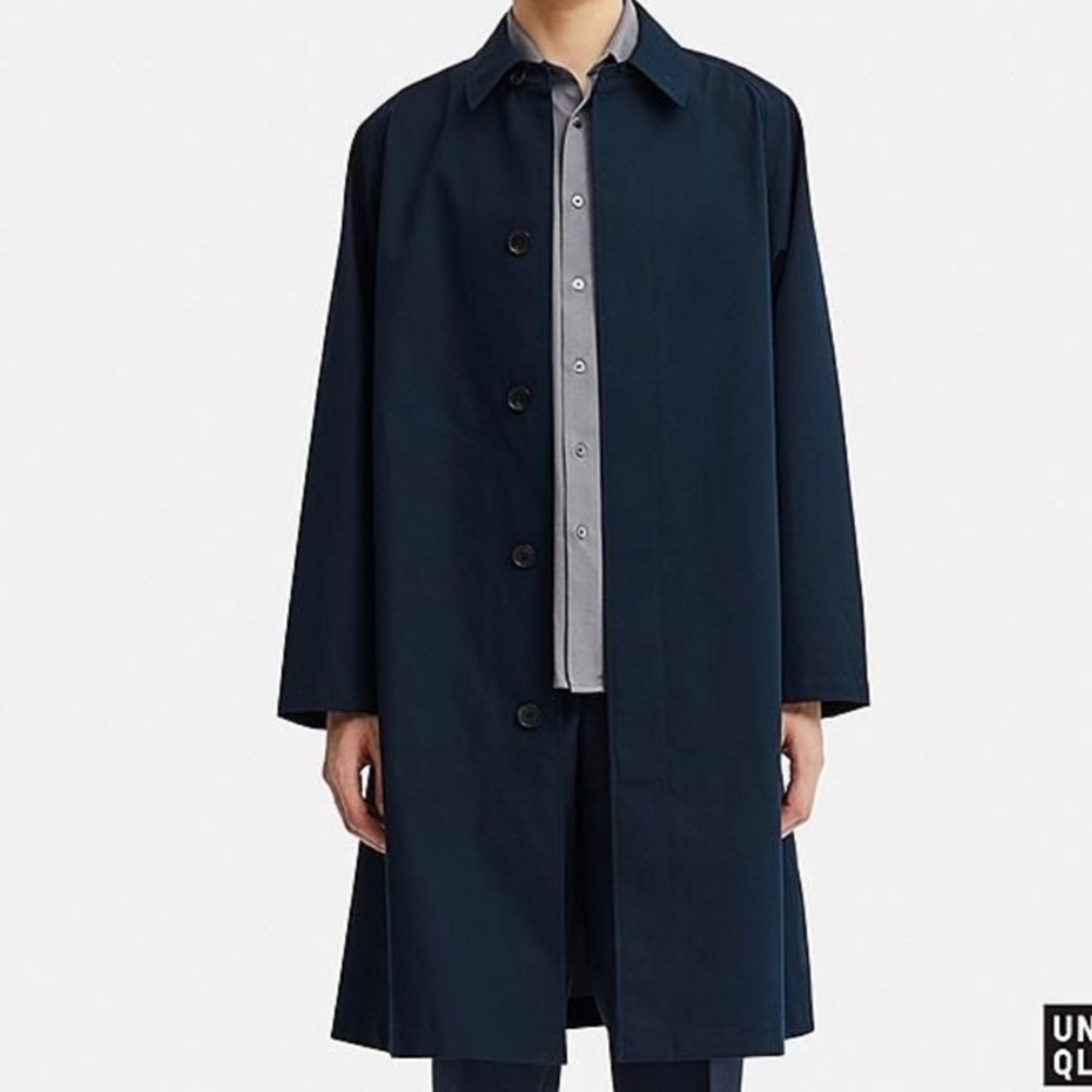 Uniqlo Men's Navy Coat